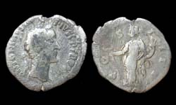 Antoninus Pius, Denarius, Felicitas reverse